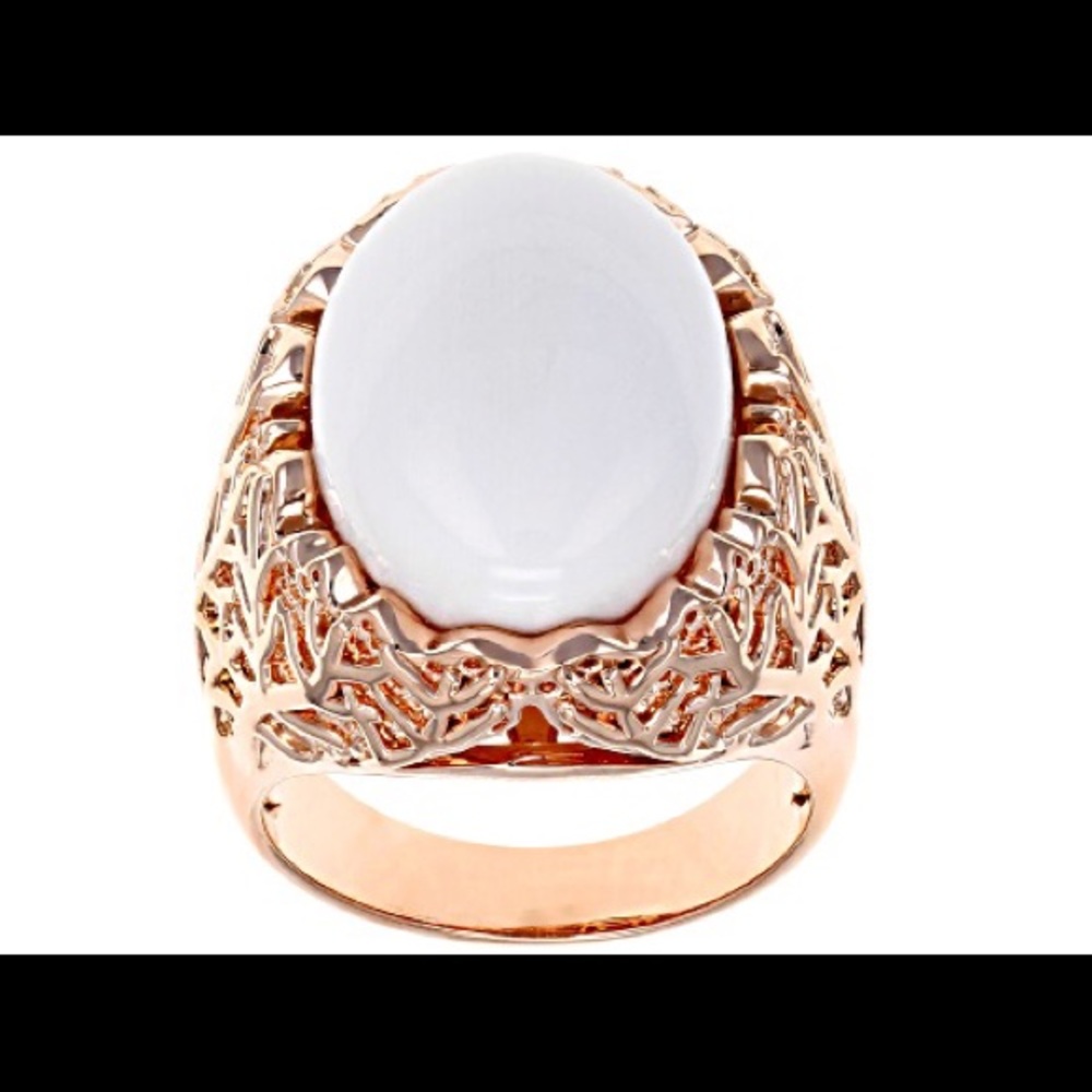 Timna Oval Onyx Ring - Size 4